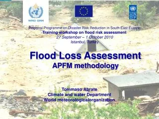 Flood Loss Assessment APFM methodology