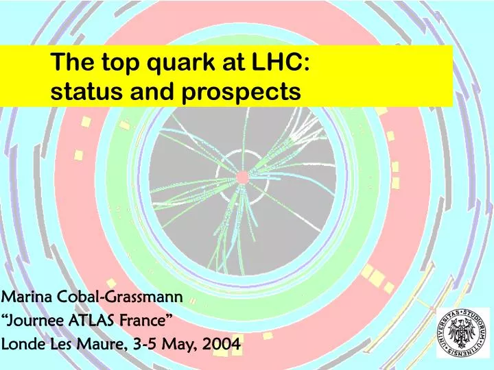 the top quark at lhc status and prospects