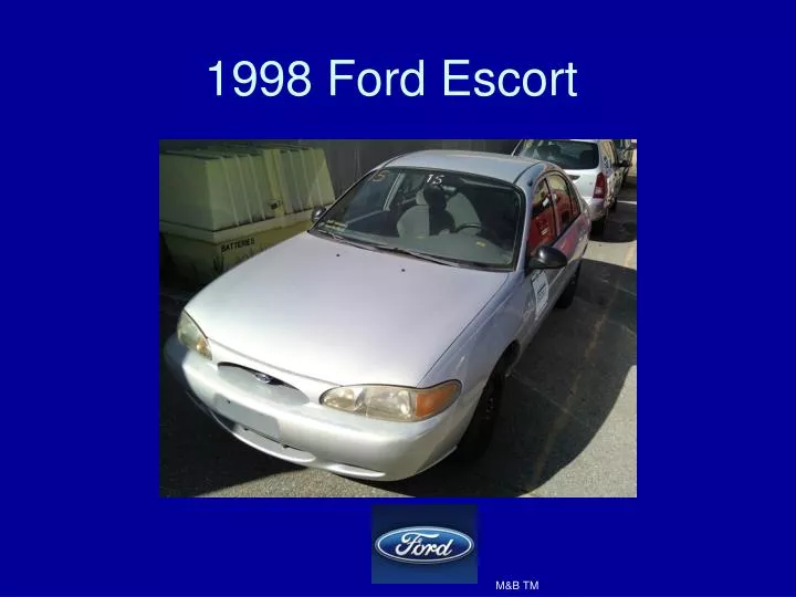 1998 ford escort