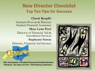 New Director Checklist Top Ten Tips for Success