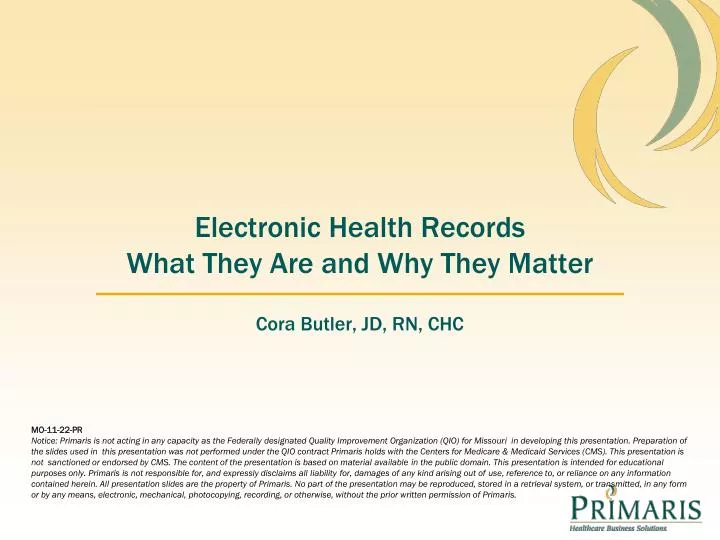 electronic health records what they are and why they matter