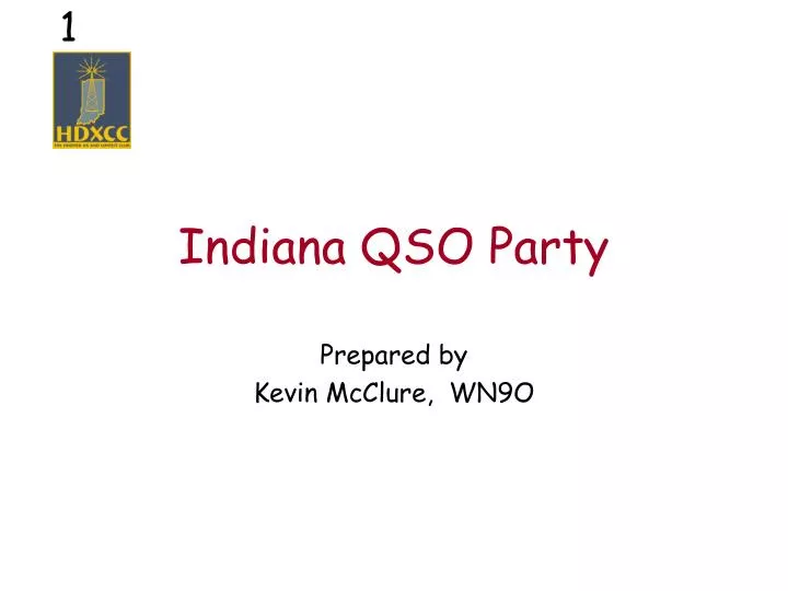 indiana qso party