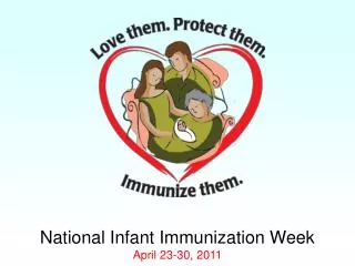 National Infant Immunization Week April 23-30, 2011