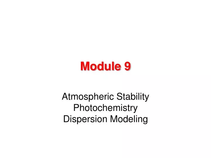 module 9