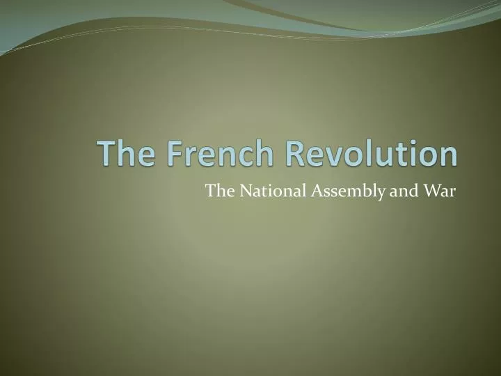 the french revolution