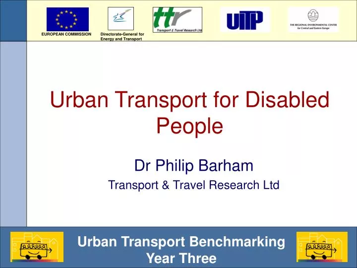 urban transport for disabled people