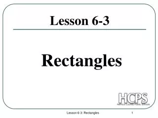 rectangles