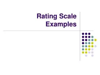 PPT - The Childhood Autism Rating Scale (CARS) PowerPoint Presentation ...