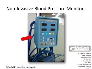 Non-Invasive Blood Pressure Monitors