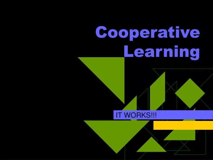 cooperative learning