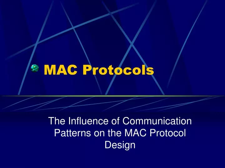 mac protocols