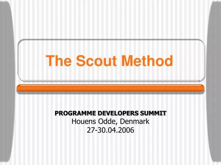 the scout method