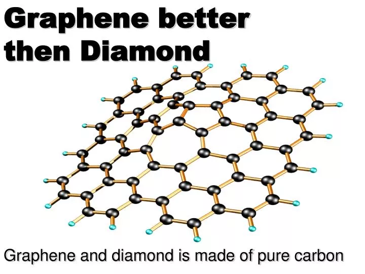 graphene better then diamond