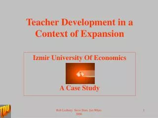 Teacher Development in a Context of Expansion