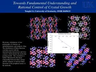 Towards Fundamental Understanding and Rational Control of Crystal Growth