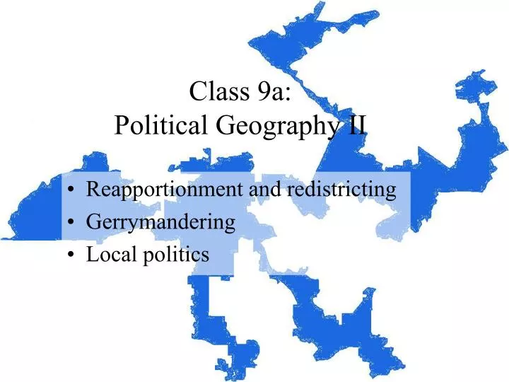 class 9a political geography ii