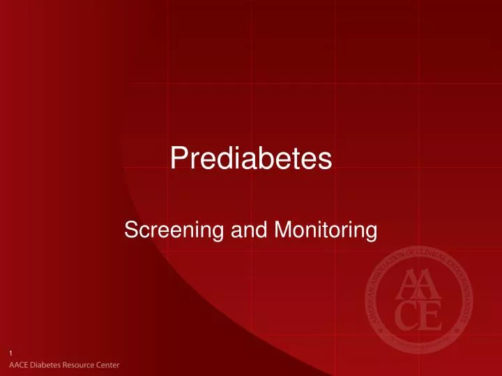 prediabetes