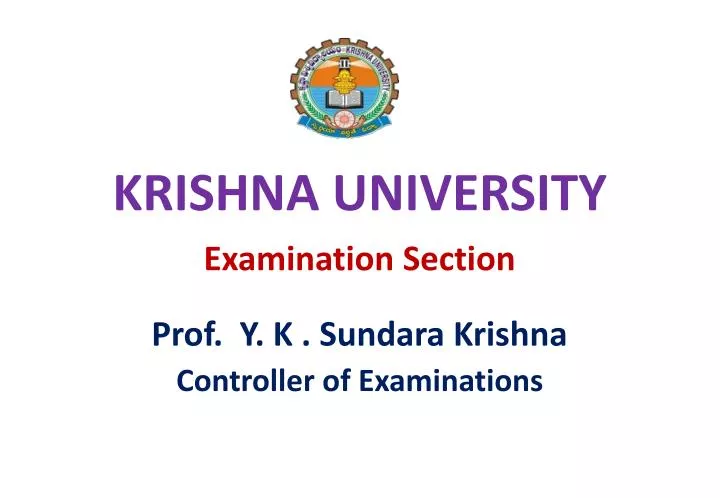 krishna university