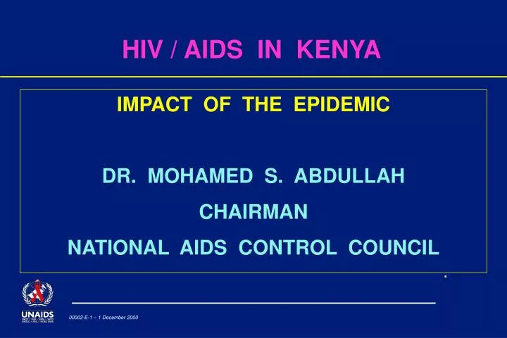 hiv aids in kenya