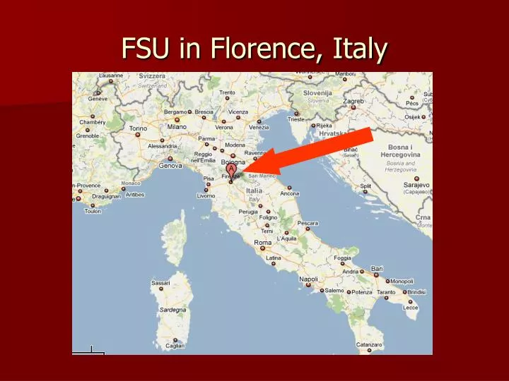fsu in florence italy