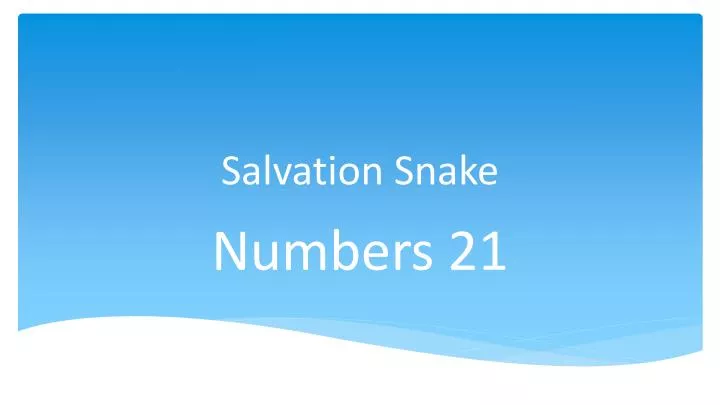 salvation snake