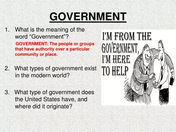 government