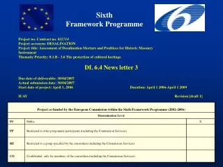 Sixth Framework Programme