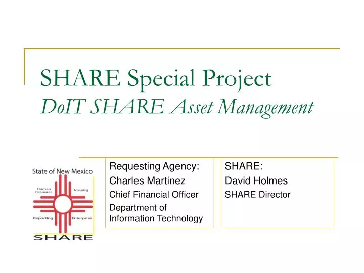 share special project doit share asset management