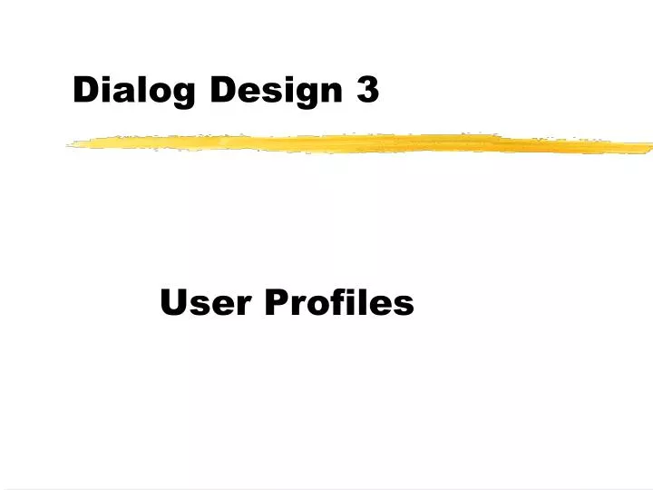 dialog design 3