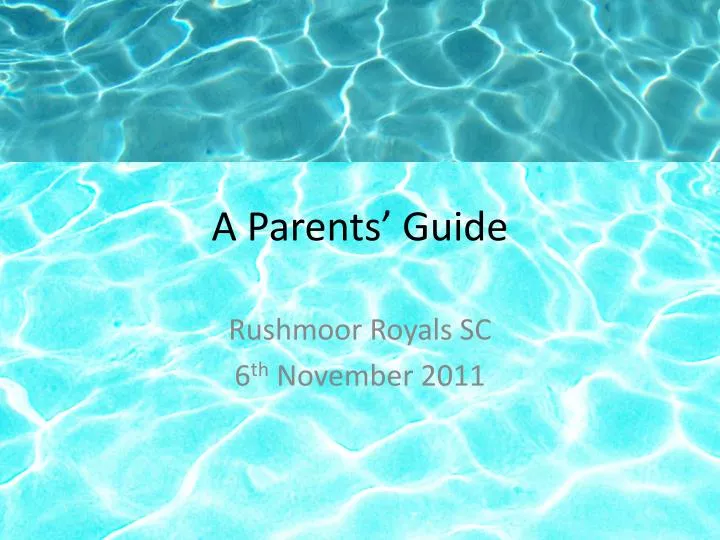 a parents guide