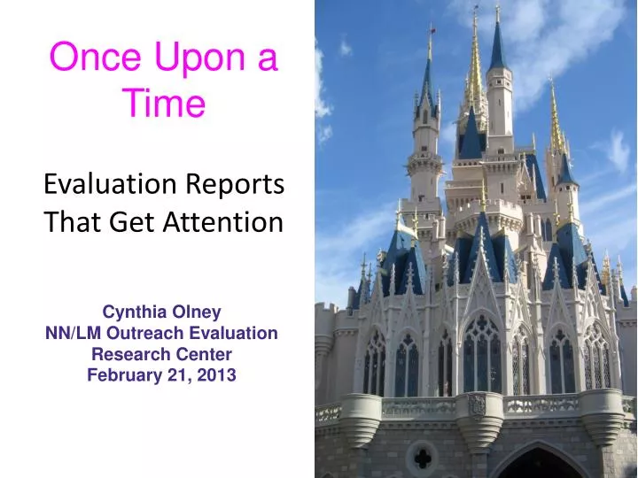 once upon a time evaluation reports that get attention