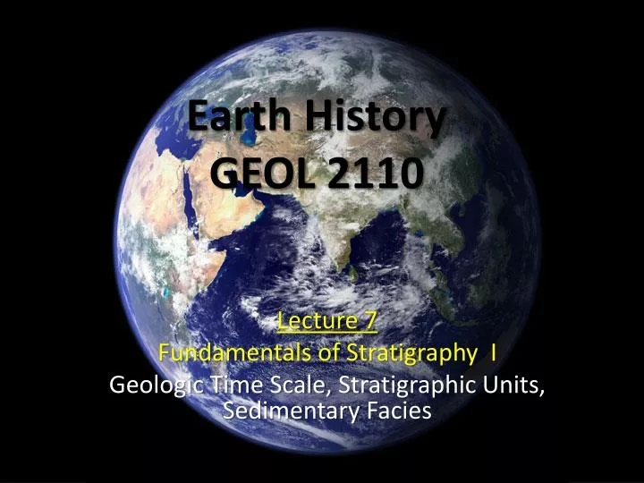 earth history geol 2110