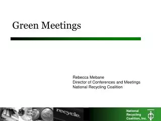 Green Meetings