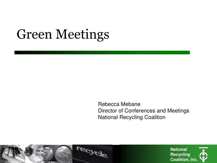 green meetings