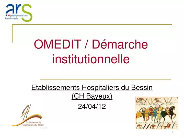 omedit d marche institutionnelle