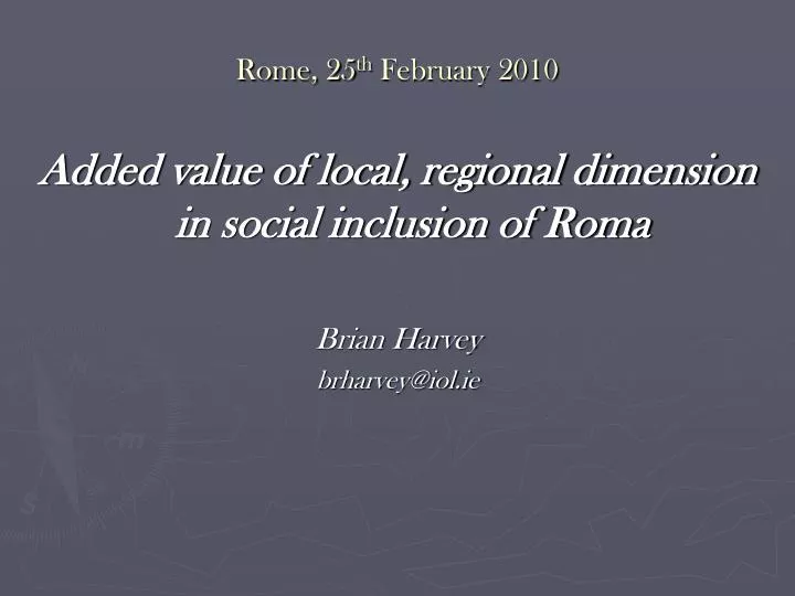 rome 25 th february 2010