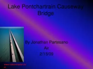 Lake Pontchartrain Causeway Bridge
