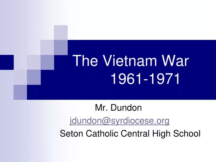 the vietnam war 1961 1971