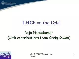 LHCb on the Grid