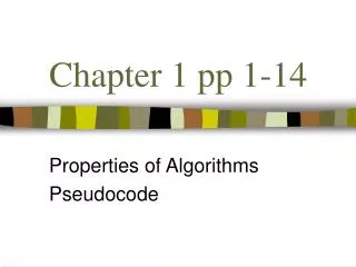 Chapter 1 pp 1-14