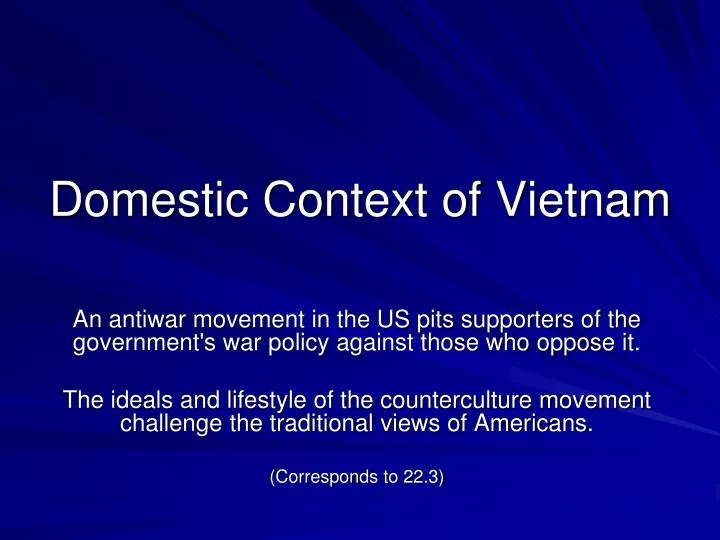 domestic context of vietnam