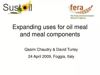 Expanding uses for oil meal and meal components