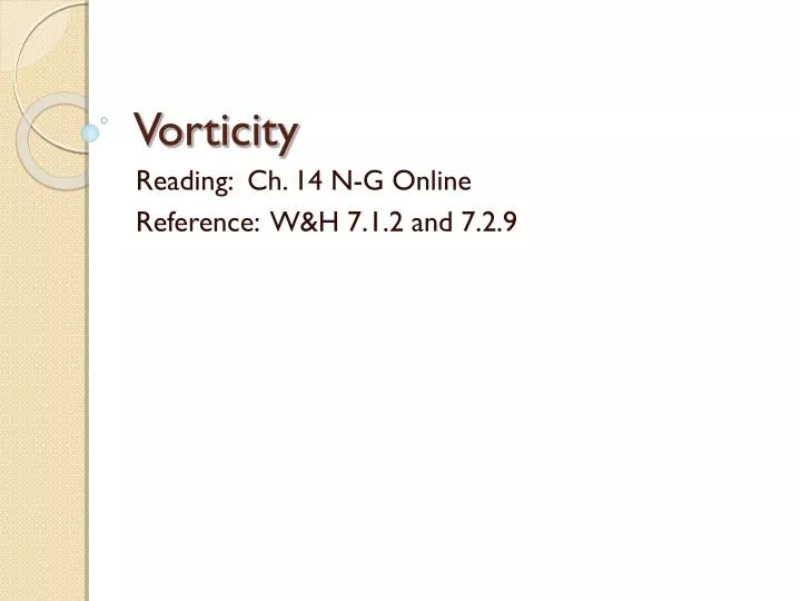 vorticity