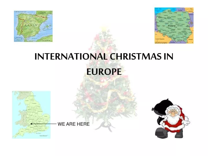 international christmas in europe