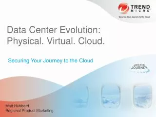 Data Center Evolution: Physical. Virtual. Cloud.