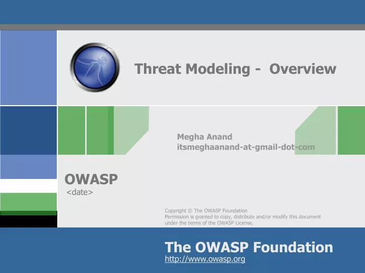threat modeling overview