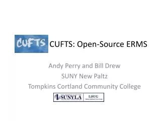 CUFTS: Open-Source ERMS