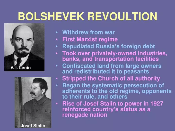 bolshevek revoultion
