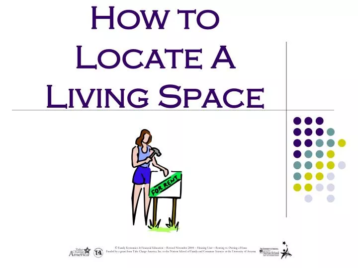how to locate a living space