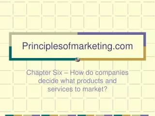 Principlesofmarketing.com